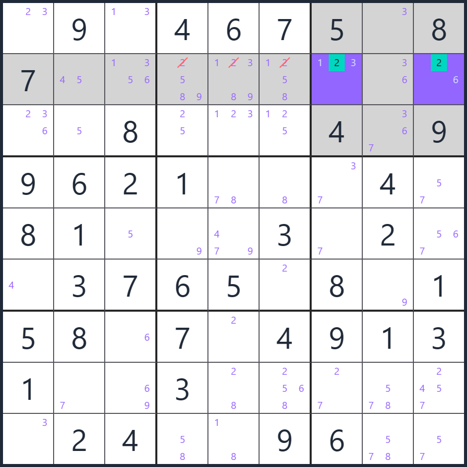 locked candidates type2 light
